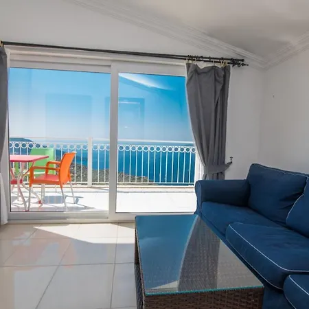 Vila With Children's Pool And Sea View For 6 People In Antalya, - Awz 135 Kaş