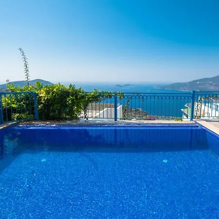 Vila With Children's Pool And Sea View For 6 People In Antalya, - Awz 135